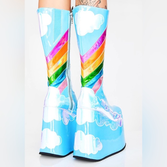 Heavenly Horizon Platform Boots Club Exx Dolls Kill - Picture 4 of 4